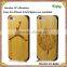 2015 High quality DIY custom wood case laser engraving cell phone case for iphone 5/6 for sales, fancy blank cell phone case