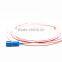 High qualith&hot sell fiber Pigtail SC SM PC 900um 2m LSZH Red