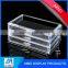 factory price square 3 drawer acrylic makeup cosmetic organizer