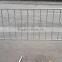 Secure construction site temporary barricade/event contro concert crowd control galvanized barrier for sale