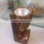 Holiday Decoration Vintage Stars Shape Wooden Carved Candle Holder