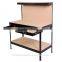 Heavy duty garage/warehouse metal drawer workbench
