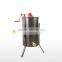 High refined beekeeping equipment manual 3 frames stainless steel honey extractor