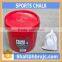 top grade sports hand chalk ball