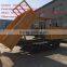 3 tons capacity self dumper full rubber track dumper loading palm