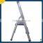 Aluminum multipurpose ladder with hinge in aluminium ladder