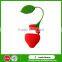 Food Grade Stawberry Shape Silicone Tea Infuser/Silicone Tea Strainer