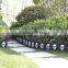 hot selling characteristic halloween shull Plastic Garden Fence