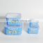 4 pieces food packaging pp plastic storage container