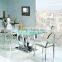 TH285 China Flower Green Classic Furniture Square Kitchen Table