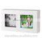 table clock with photoframe plastic photo frame clock