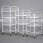 Wholesale Stock 3 Layer 4 Layer Stainless Steel With Block Movable Kitchen Storage Rack