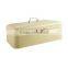 CURVED STEEL ROLL TOP BREAD BIN KITCHEN FOOD STORAGE BLACK BOX