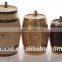 Coffee barrel wooden barrel
