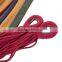 Patio Portable Red Backyard Double Outdoor Hammock with Carry Bag