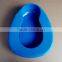 Bedpan Blue plastic materials For both men and women