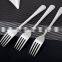 High quality Silver Stainless Steel Cake Fruit Forks fully stock