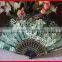 handmande rose pattern lace fan