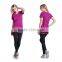 Recycled fabric women seamless tight wholesale spandex yoga pants