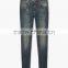 Autumn girls fashion style cheap jeans wholesale china