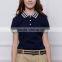 2017 spring new girl's sports T-shirts, wind student polo shirts, short sleeved t-shirts OEM