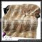 CX-D-08D Throw Single Side Fur Blanket Thick Real Rabbit Fur Blanket