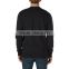 Full Patched Customizable Crew Long Sweatshirt Patch Logo Screen Prints Long Sleeve Tee 65% Cotton 35% Polyester Fleece Material