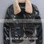 Zipper Cheaper High Quality Motorcycle Leather Jackets for Men