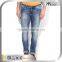 Men Latest Design Denim Fabric Denim Jean Distressed Jeans Pants
