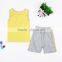 S15538A 2017 Summer short cotton sleepwear set baby boys pajamas