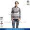 OEM Women Fashion Plaid Fannel Casual Shirt Factory Price