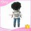 Wholesale Gray And White Stripe 18 Inch American Girl Casual Wear Doll Clothes