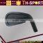 Black satin finished forged golf iron