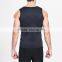 Oem Factory Soccer Vest black Tank Top Men Gym Vest Wholesale