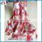 High quality lady's fashion printing silk scarf factory china