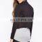 china OEM new product cheap long sleeves faux leather moto jacket women