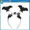 Halloween Pumpkin Headband with Fluffy Decor