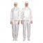 OEM Service ESD Electronic Cleanroom Garments Suit