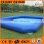 holiday square inflatable adult plastic pool with tent