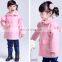 T-GC029 High Quality Wool Bomber Custom Lovely Girl Pink Tweed Jacket