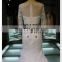 Long Sleeves illusion Neckline Lace Fit and Flare Wedding Dress