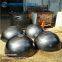 Prevessel Vessel Shallow steel hemisphere Metal Half Sphere Caps for gas pipe