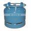 6kg lpg gas cylinder/gas tank/gas bottle for cooking