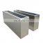 Large indoor copper stainless steel planter box for decor