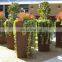 Large Christmas decorative flower pots for indoor and outdoor