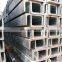 Wholesale Hot Rolled ASTM A36 Galvanized U Channel Steel Properties