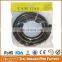 Plastic PVC Conduit For Gas Cylinder, PVC Nylon Reinforced Hose, Black White Good Flexible PVC LPG Gas Hose