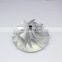 HX82 3533704 98.90/141.05mm 7+7 blades Turbo Billet/milling/aluminum 2618 compressor wheel for 4027380/4027315/3580225/4027315