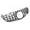 GTR Style Front Grill Grille Silver 14-16 st for Mercedes Benz E-Class W207 C207