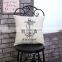 Outdoor linen material couch throw pillow covers
